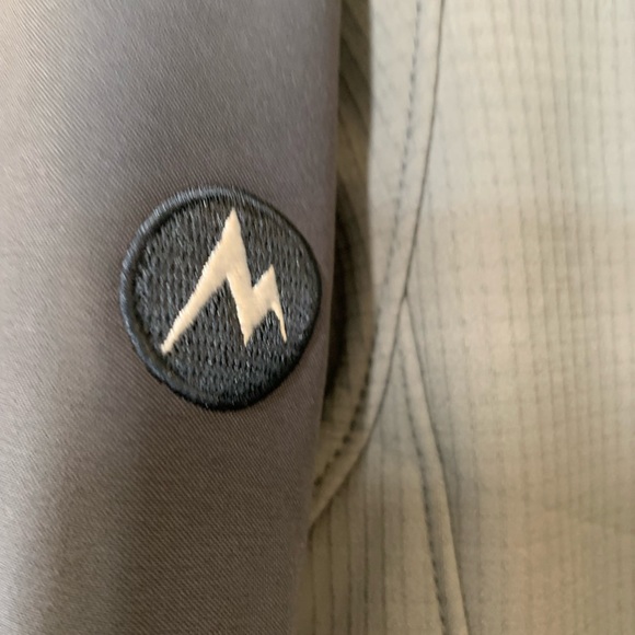 MARMOT Gore Windstopper Full Zip Up Lined Windbreaker Jacket Men's Sz XXL Gray. - Picture 4 of 9